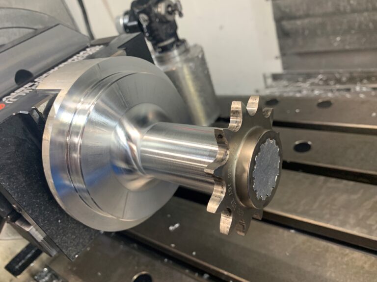 Connector in CNC Flipped